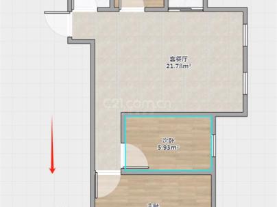 聚欢家园 3室 2厅 75平米