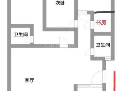 百合苑 3室 2厅 141平米