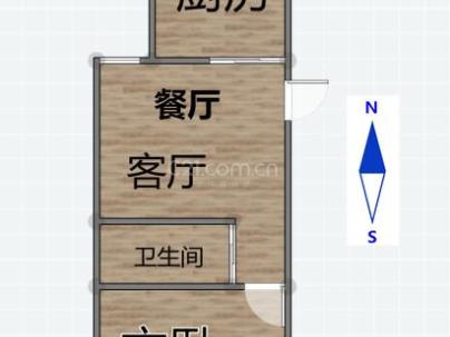 下吕浦1区海鸥 1室 1厅 47.35平米