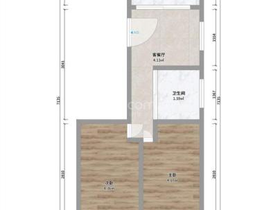 马鞍池东路 2室 1厅 70平米