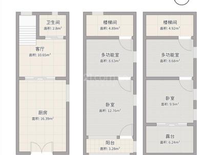 古厢巷 3室 1厅 112平米