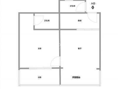 江滨西路 1室 1厅 28平米