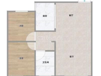 汤品园 2室 1厅 77.51平米