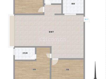 滨江商务区P05-03地块（榕盛嘉园） 3室 2厅 110.69平米