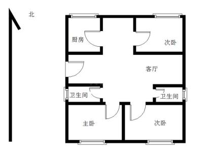 秀浦家园 3室 2厅 123平米