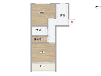 二中宿舍（永宁巷一号） 2室 49平米