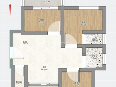 华韵嘉园 3室 2厅 140平米