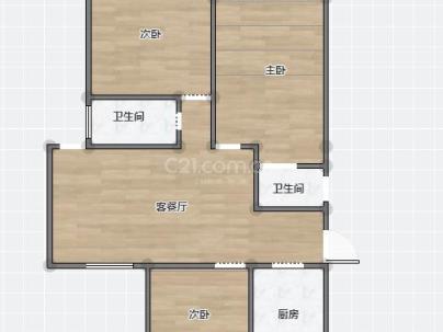 新希望玉锦麟 3室 1厅 115平米