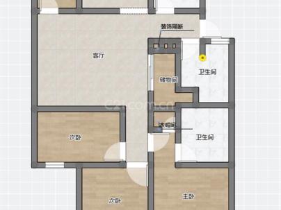 金康园 2室 2厅 122.72平米