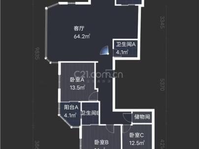 锦江家园 4室 2厅 180平米