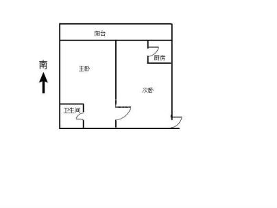 云泰锦园 1室 1厅 35平米