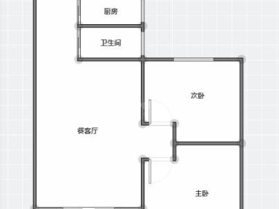 鹿锦西园（鹿城中心） 2室 2厅 80平米