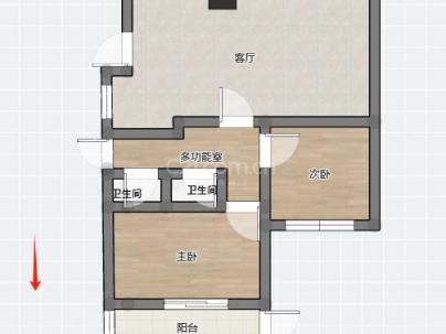 聚鑫苑 3室 2厅 104.11平米