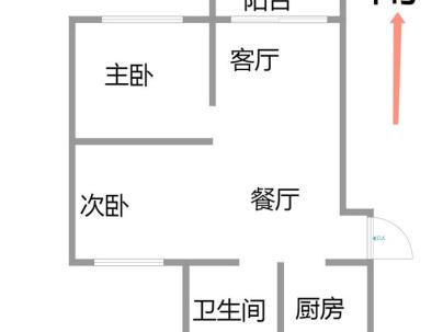 金竹锦园 3室 2厅 100平米