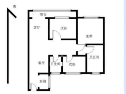 逸河湾（君悦339 ） 3室 2厅 118平米