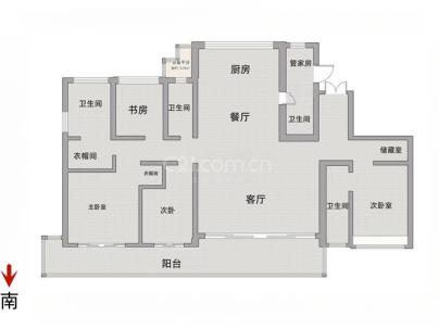 江山云起 4室 2厅 265.11平米