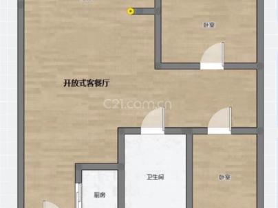 瑶溪新天地（新天地锦园） 2室 2厅 97平米