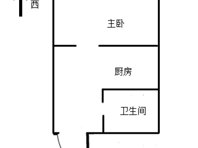 站南商贸城（娄桥） 1室 1厅 45平米