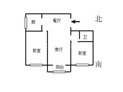 丰锦楼 2室 2厅 105平米