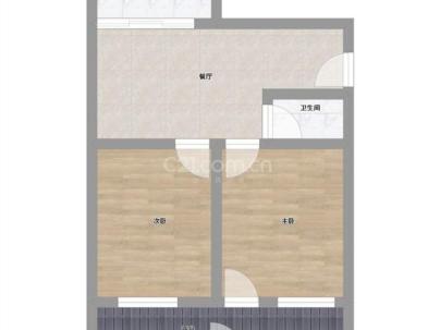 双桂巷 2室 1厅 55.8平米