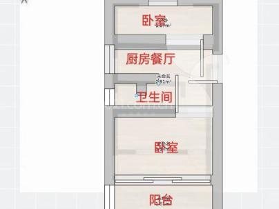 下吕浦7区天鹅 2室 1厅 64平米