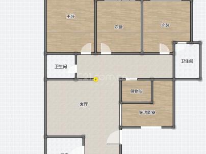 水心汇昌金 3室 2厅 119平米