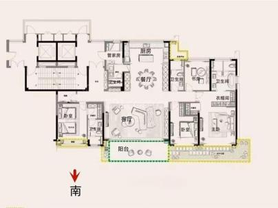 江山云起 4室 2厅 265.11平米