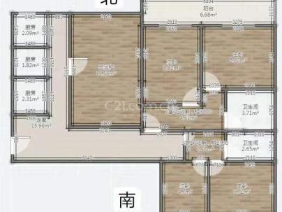 锦东家园一期 4室 2厅 152平米