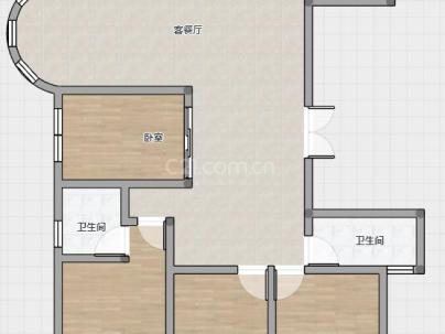 锦天名邸 4室 2厅 141平米