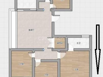 阳光城檀境 3室 2厅 135平米