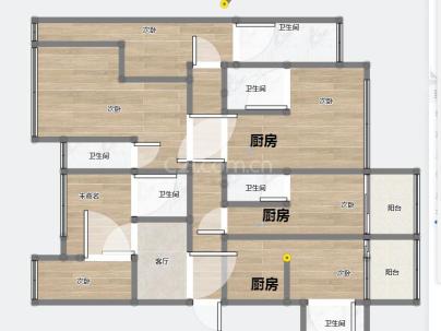 瓯盛锦园 4室 2厅 170平米