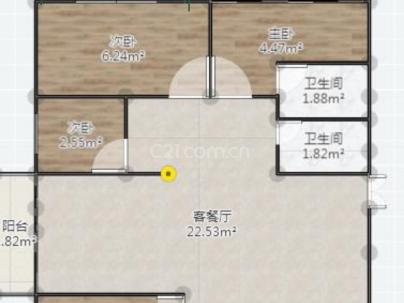 香滨左岸二组团 4室 2厅 170平米