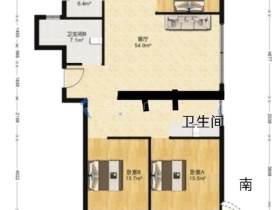 江岸锦苑 4室 2厅 169平米