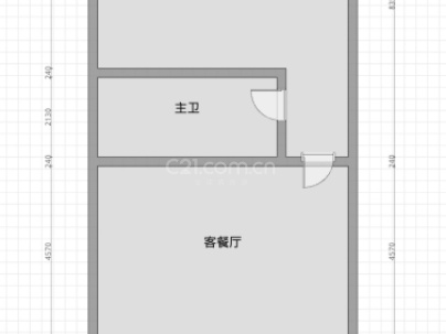 矮凳桥 1室 1厅 40平米