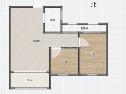 尚悦园(朱垟安置房) 2室 2厅 81平米