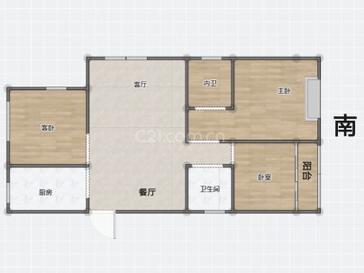 新希望玉锦麟 3室 2厅 123.82平米