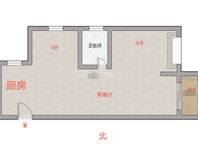 国鸿东海湾（国鸿蓝湾） 3室 2厅 89平米