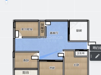 龟湖路 4室 2厅 150平米