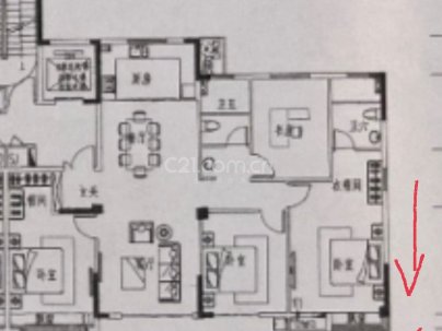 锦悦华庭（A-16地块） 4室 2厅 175平米