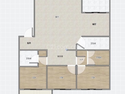 高田公寓 3室 2厅 156平米