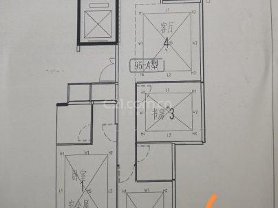 麓颂苑 3室 2厅 129.7平米