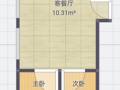 百榕大厦 2室 1厅 73平米
