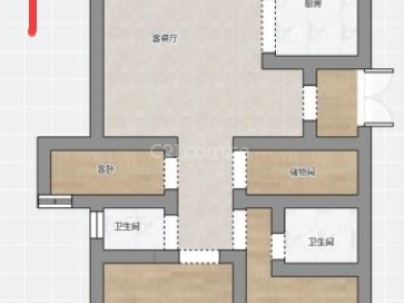 顺达大厦 3室 2厅 128.45平米