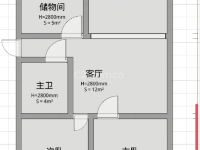 五环家园(五环花园) 2室 2厅 72平米