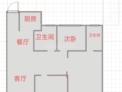 鱼鳞锦园 3室 2厅 97平米