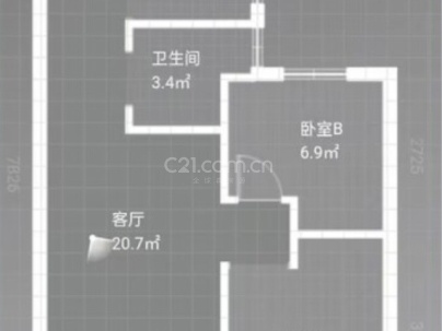 瓯鹿幸福里 2室 1厅 74.22平米