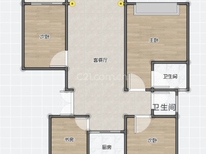 沁璞园（理想之城） 4室 2厅 130平米