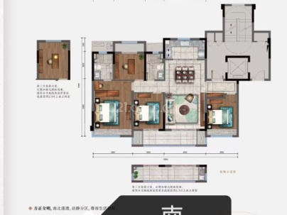 玖珑天著（珑润园） 4室 2厅 128.27平米