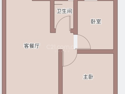 桂屿澜庭(高新区B-03地块) 2室 1厅 80平米
