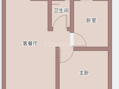 桂屿澜庭(嘉屿北里) 2室 1厅 80平米